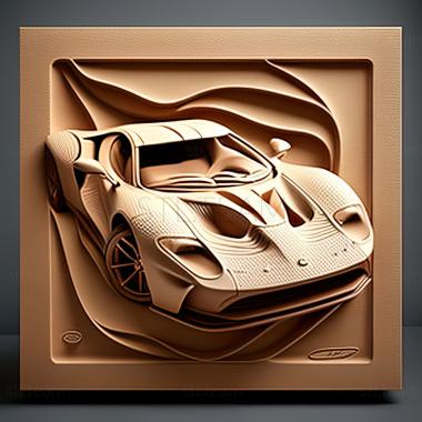 3D model Ford GT (STL)